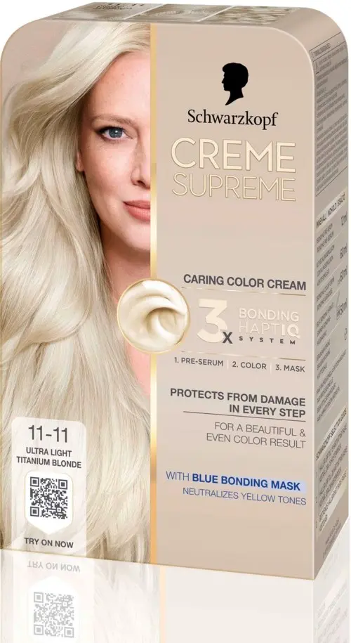 Schwarzkopf Creme Supreme 11-11 Ultra Light Titanium Blonde