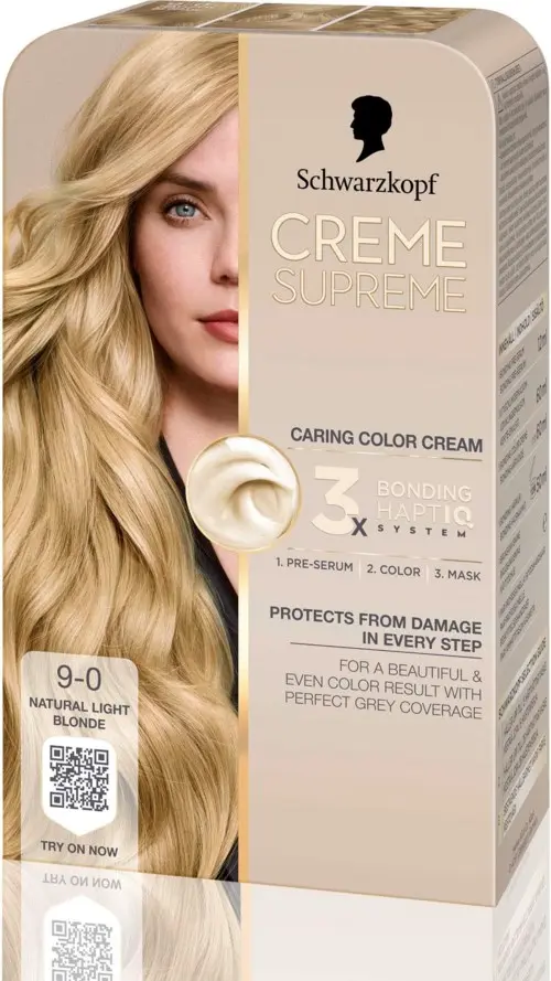 Schwarzkopf Creme Supreme 9-0 Natural Light Blonde