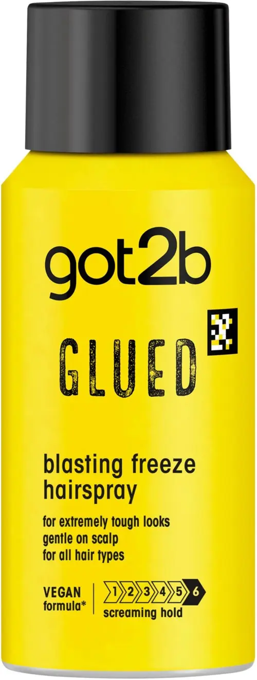 Schwarzkopf Glued Blasting Freeze Hairspray Mini 100ml - Travel Size