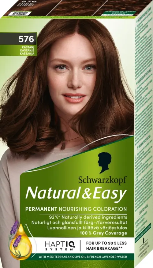 Schwarzkopf Natural&Easy 576 Kastanj