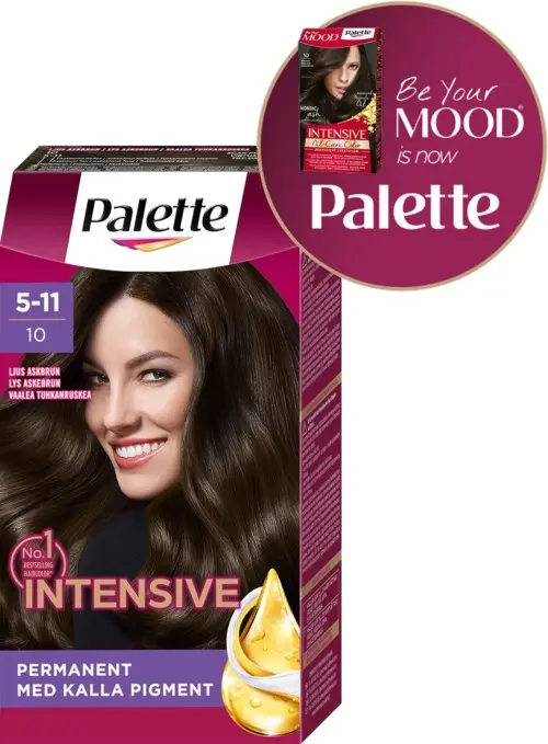 Palette Intensive Creme Coloration 5-11 Light Ash Brown