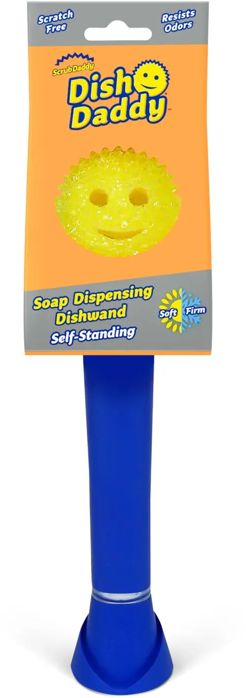 Scrub Daddy Soap Dispensing Dishwand Blue