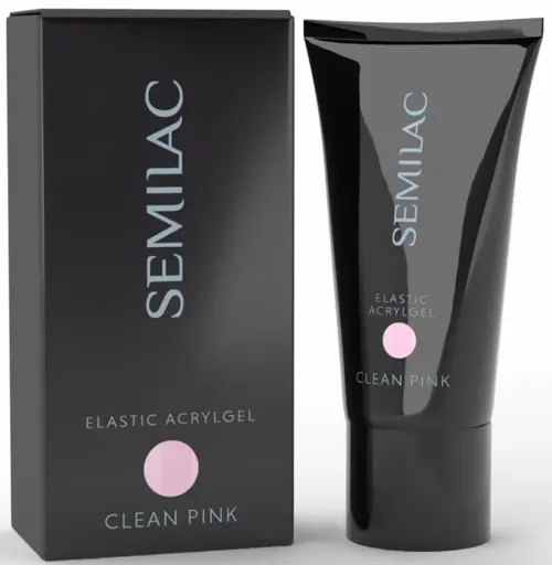 SEMILAC Elastic Acrylgel Clean Pink 30g