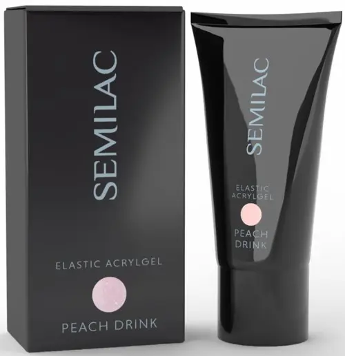 SEMILAC Elastic Acrylgel Peach Drink