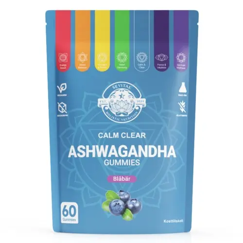 Sevital Ashwagandha Gummies 60 stk