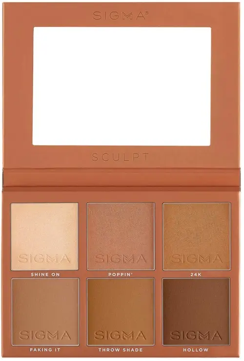 Sigma Beauty Sculpt Highlight + Contour Palette