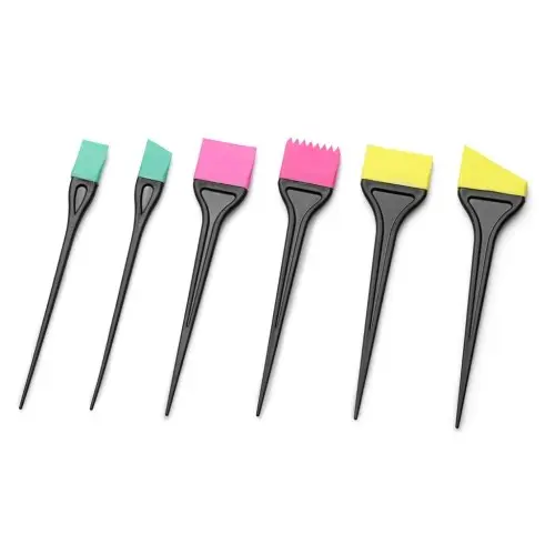 Silicone dye brush set