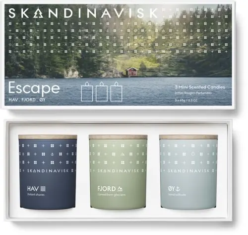 SKANDINAVISK ESCAPE Candle Giftset