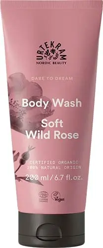 Urtekram Nordic Beauty Soft Wild Rose Dare to Dream Body Wash 200 ml