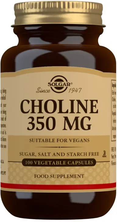 Solgar Choline 350 mg Vegetable Capsules 100st