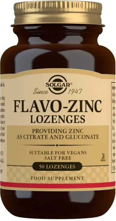 Solgar Flavo Zinc Lozenges 50st