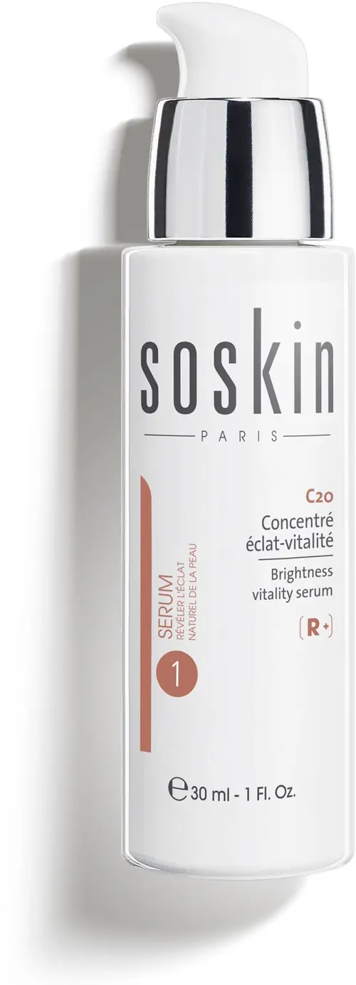 SOSkin Restorative Hydraglow C20 Brightness Vitality Serum 30 ml