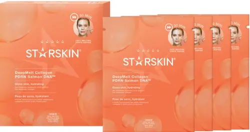 Starskin DeepMelt Collagen PDRN Salmon DNA Face Mask 4 stk