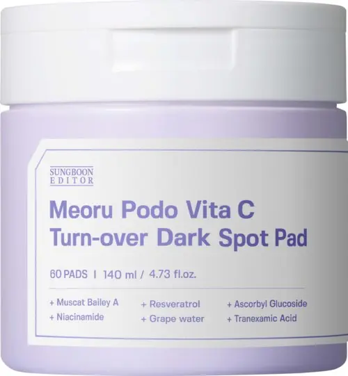 Sungboon Editor Meoru Podo Vita C Turn-over Dark Spot Pad 60st