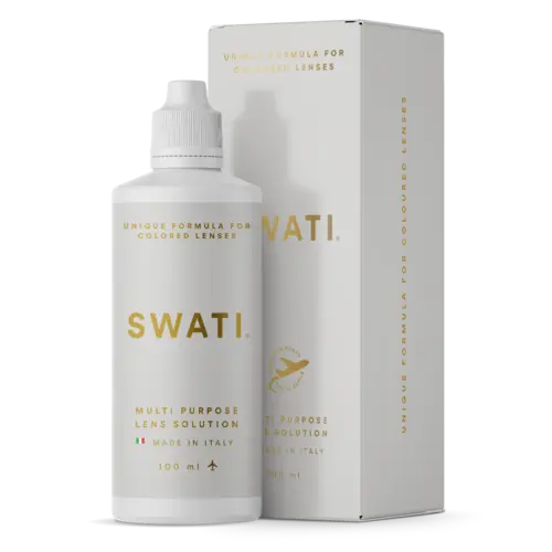 SWATI Coloured Multi Purpose Lens Solution for Coloured Lenses 100 ml
