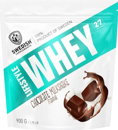 Swedish Supplements Lifestyle Whey Chocolate Milkshake 900 g