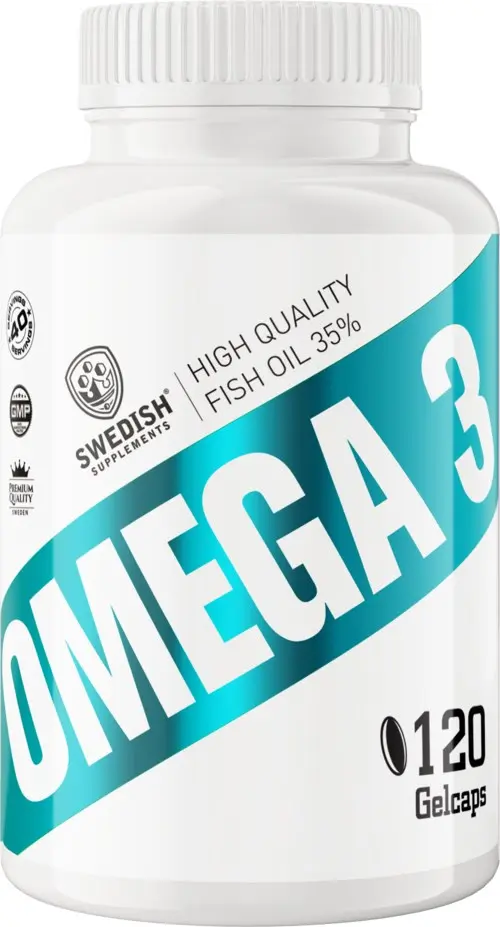 Swedish Supplements Omega3 120Gelcaps