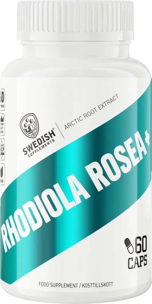 Swedish Supplements Rhodiola Rosea+ 60 stk