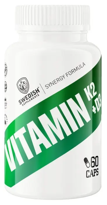Swedish Supplements Vitamin K2 + D3