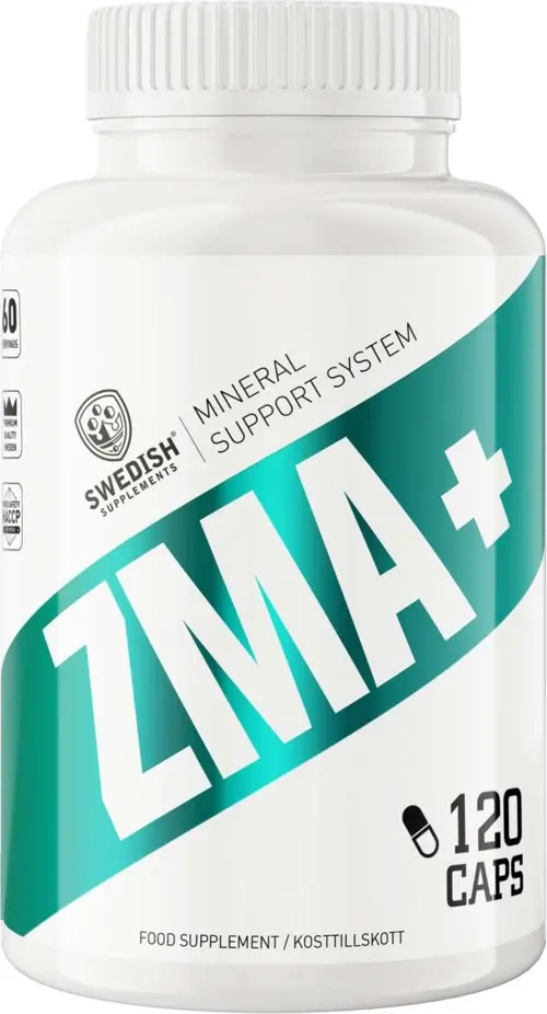 Swedish Supplements ZMA+ 120 stk