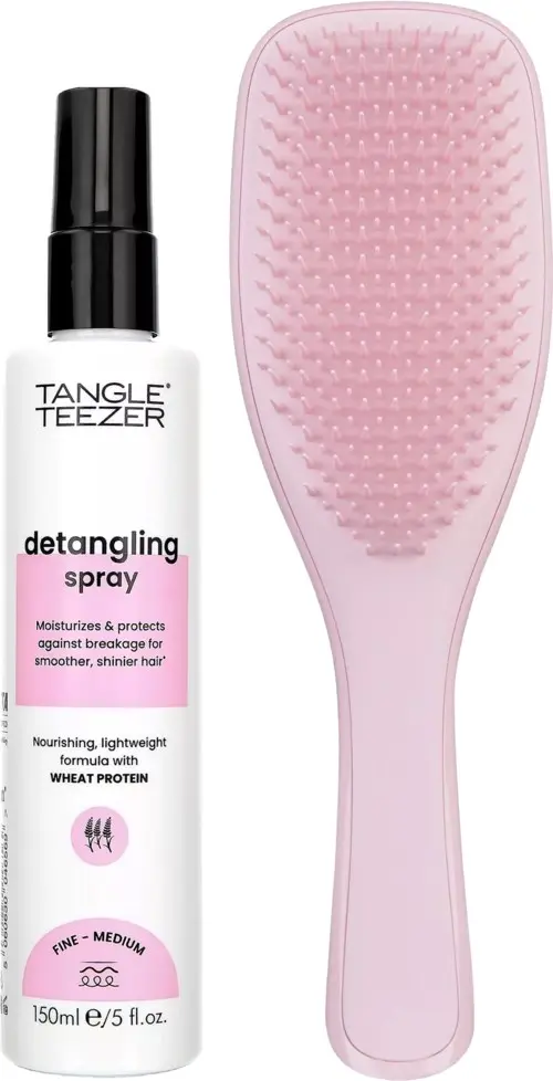 Tangle Teezer Everyday Bundle Detangling Spray 150 ml & The Ultimate Detangler Regular Pink