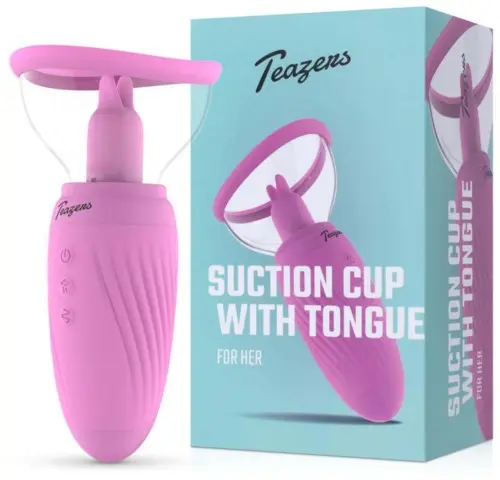 Teazers Suction Cup with Clitoris Vibrator