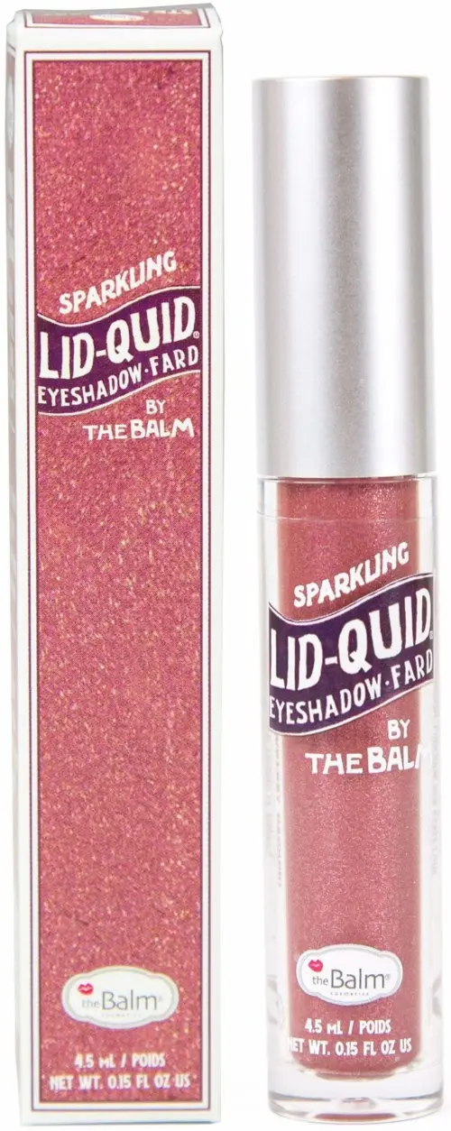 the Balm Lid Quid Sparkling Liquid Eyeshadow Strawberry Daiquiri