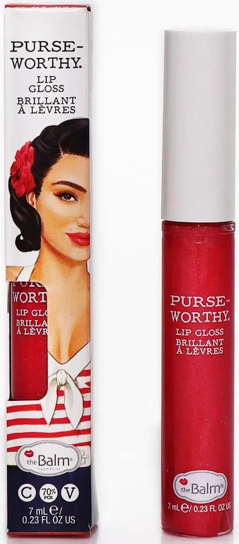 the Balm Purseworthy Lip Gloss Wristlet