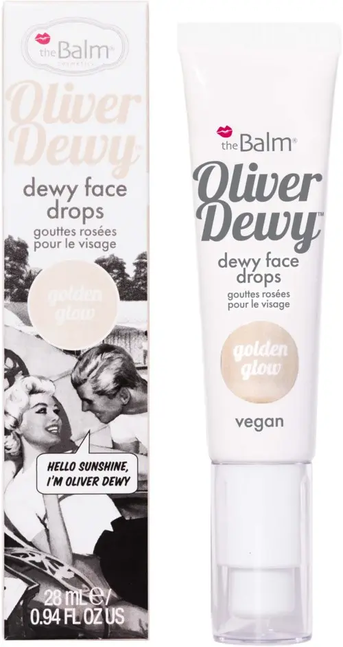 Thebalm Oliver Dewy Face Drops Golden Glow 28 ml
