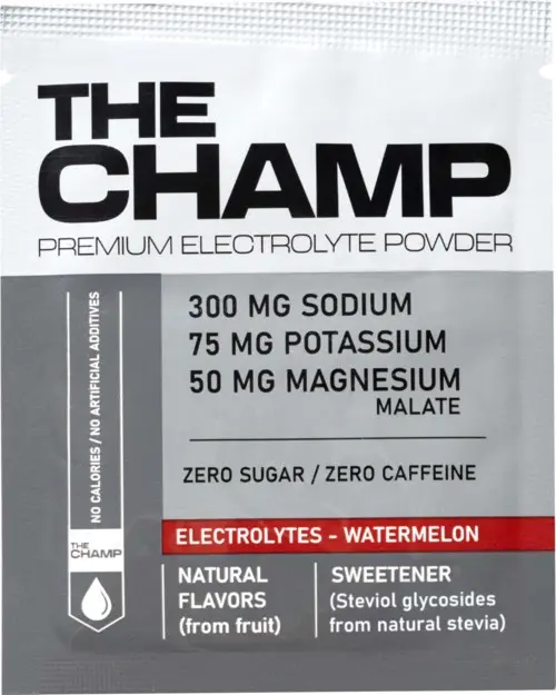 THECHAMP Sockerfritt Elektrolytpulver Vattenmelon 12-Pack