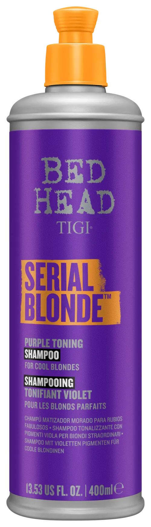 tigi Serial Blonde Purple Toning Shampoo 400ml