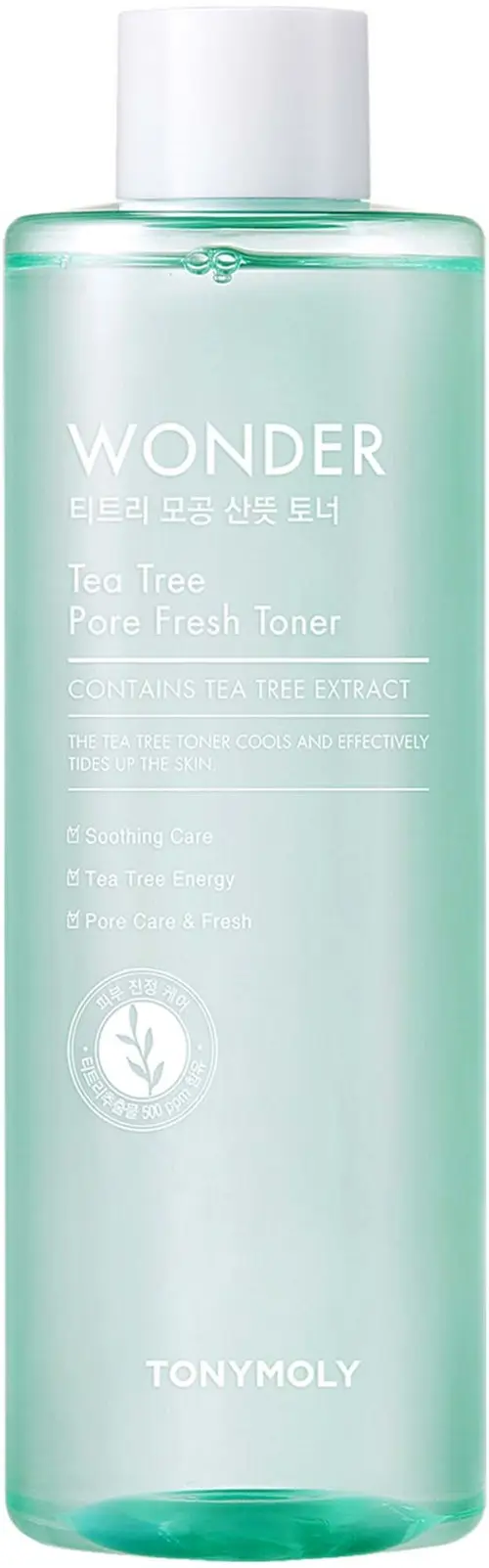 TONYMOLY WONDER Tea Tree Pore Fresh Toner 500 ml