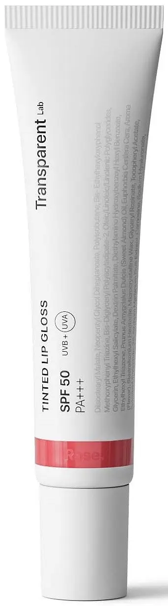 Transparent Lab Tinted Lipgloss Spf - Rose