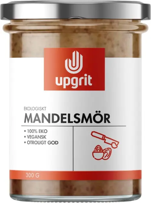 Upgrit Mandelsmör EKO 300 g