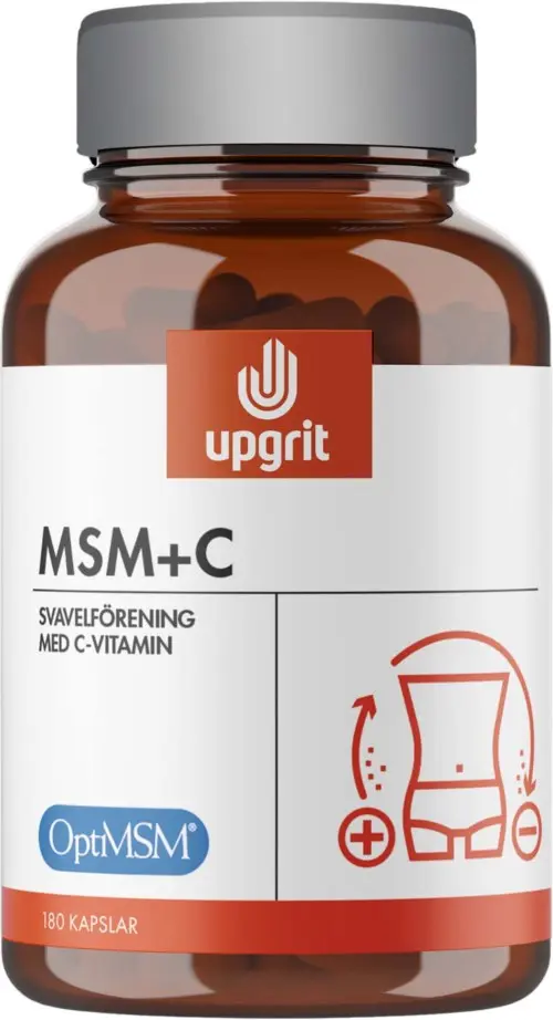 Upgrit MSM + C 180 stk