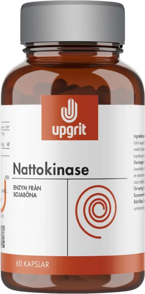 Upgrit Nattokinase 60 kapslar