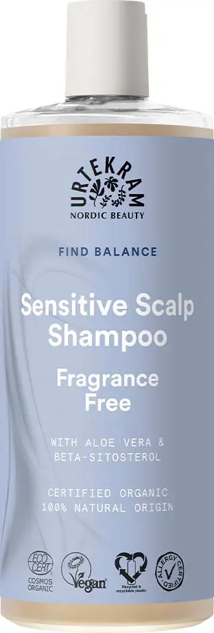 Urtekram Nordic Beauty Fragrance Free Shampoo 500ml