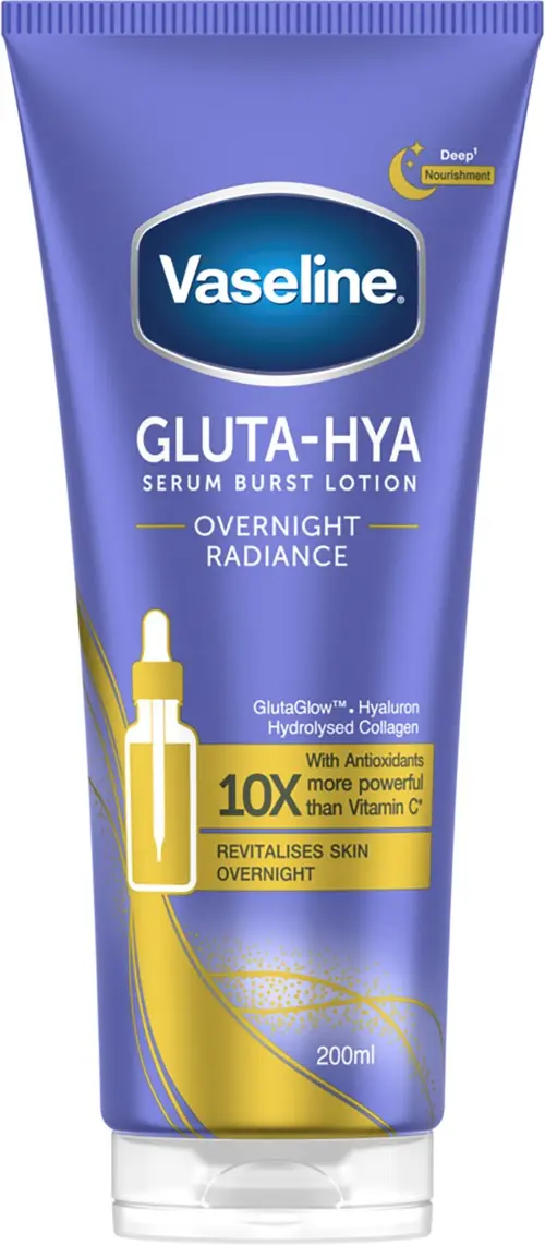 Vaseline Gluta Hya Overnight Radiance Body Serum 200 ml