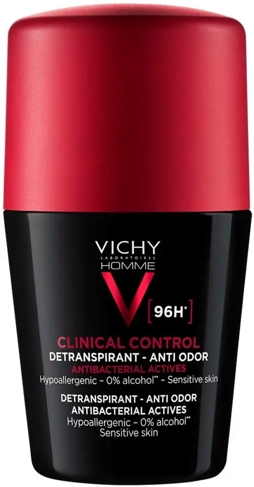 Vichy Clinical Control 96hr Roll-on Antiperspirant Deodorant 50 ml