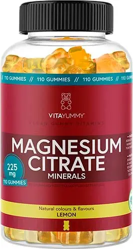 VitaYummy Magnesium Citrate Lemon 110 stk