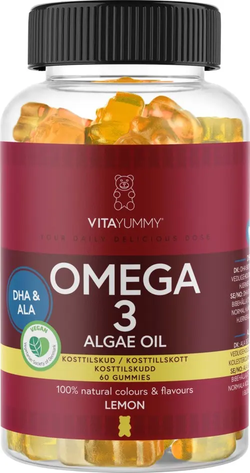 VitaYummy Omega-3 Lemon 60st