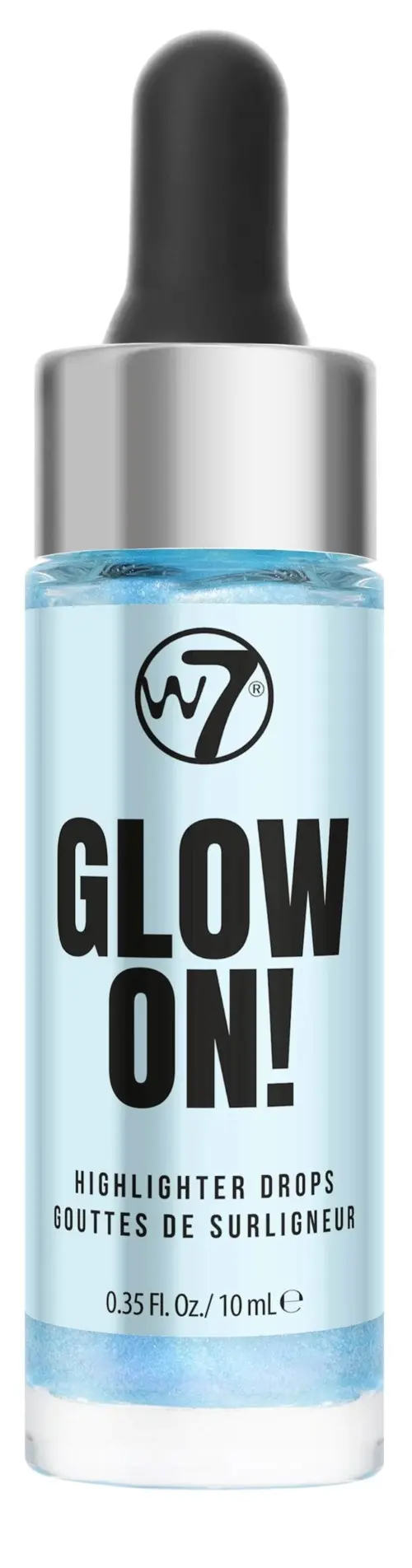 W7 Glow On Highlighter Drops Clear Cut