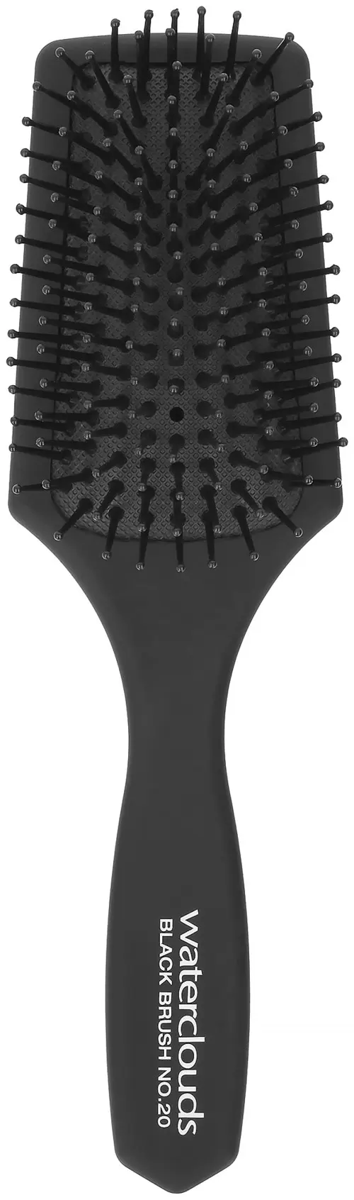 Waterclouds Black Brush no.20 Medium Paddle Brush