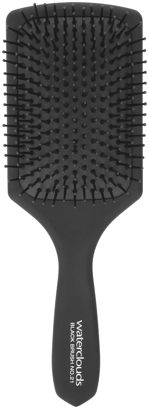 Waterclouds Black Brush no.21 Large Paddle Brush L