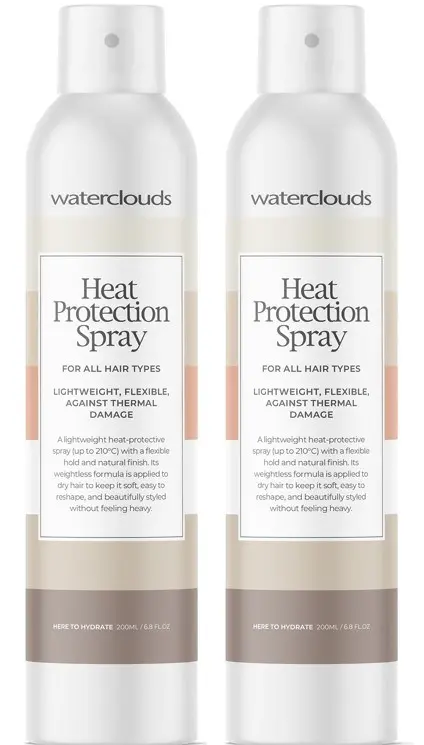 Waterclouds Heat Protection Spray 2 x 200 ml