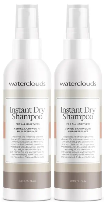 Waterclouds Instant Dry Shampoo 2 x 150 ml