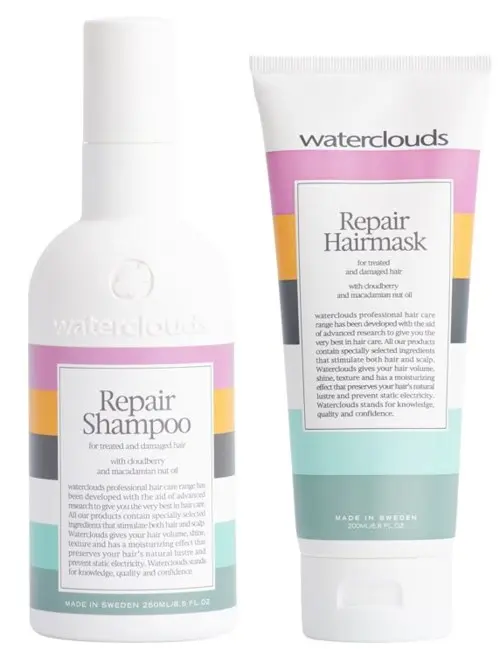 Waterclouds Repair Shampoo 250 ml & Hairmask 200 ml