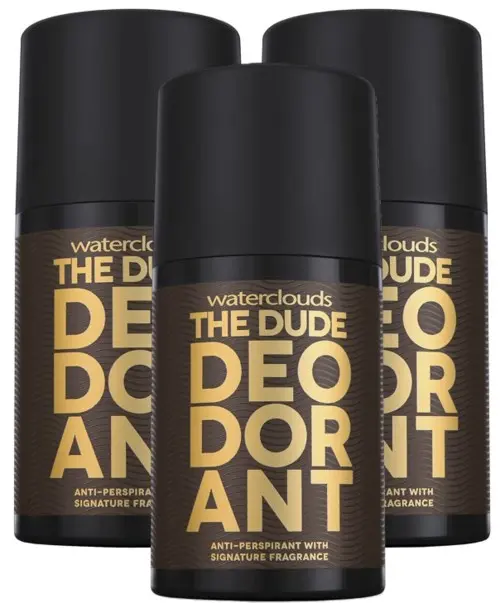 Waterclouds The Dude Deodorant Roll-on Trio