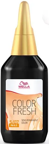 Wella Color Fresh 5/07 Light Natural Brunette Brown