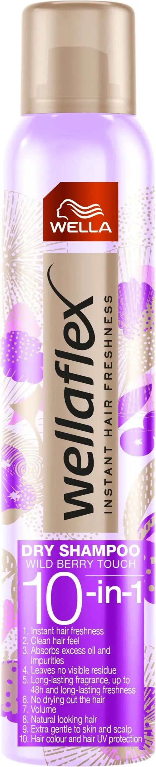 Wella Wellaflex Dry Shampoo Berry Touch 180 ml